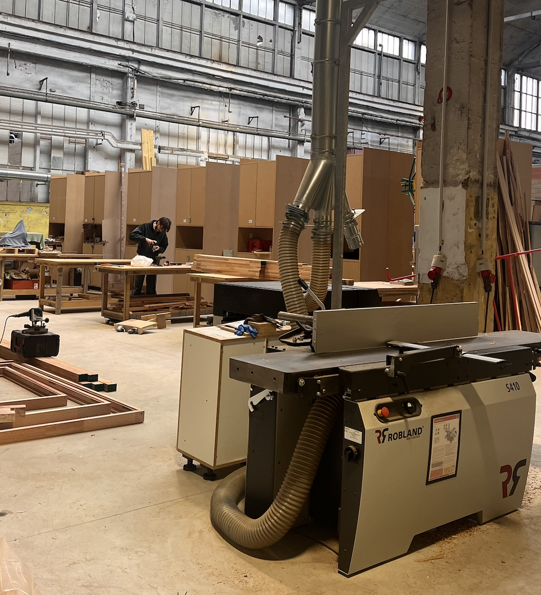 Atelier partagé menusierie MAke ICI Vitry